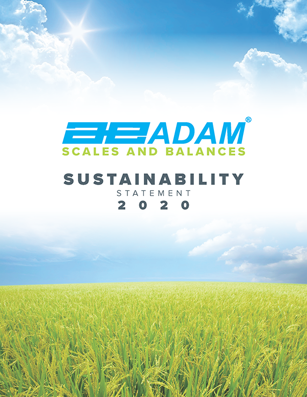 Sustainability with Adam Equipment